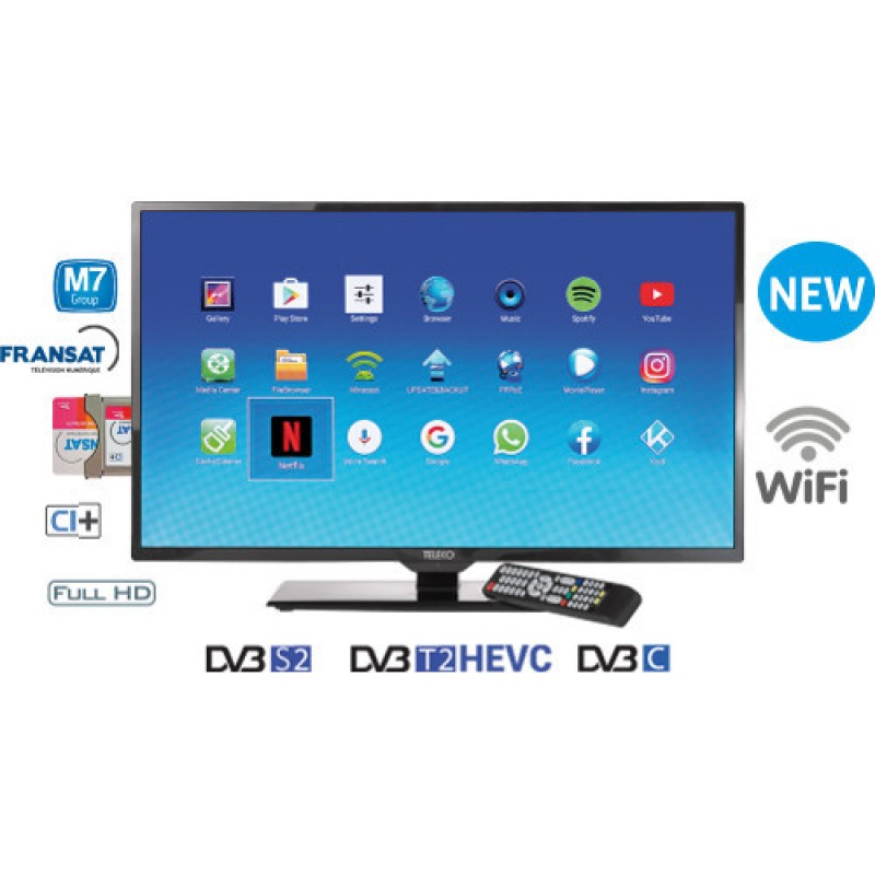 24″ 12-Volt HD Smart TV with Wi-Fi