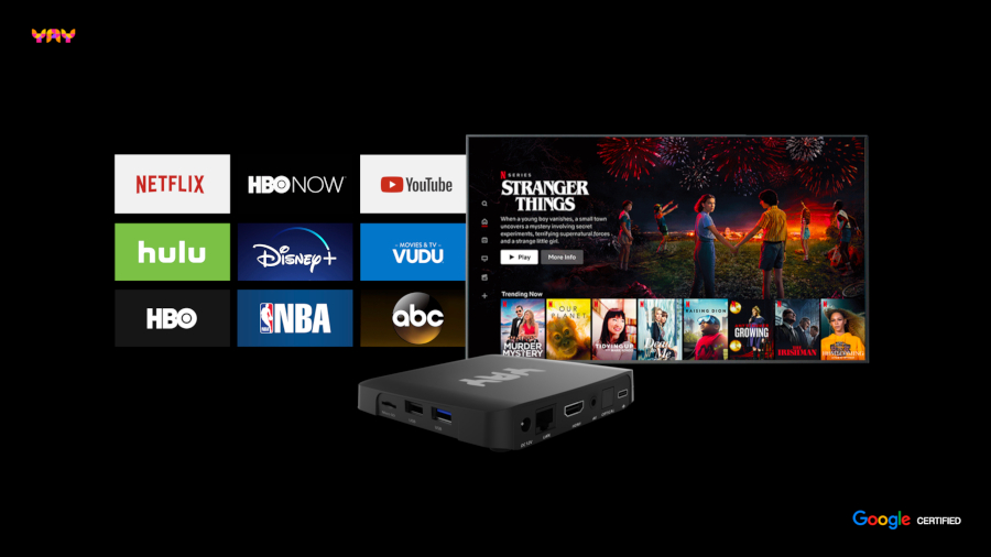 Buy a VU+ YAY GO PRO 4K UHD IPTV mediaplayer? Order now online