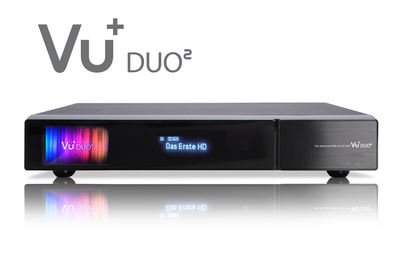 VU+ Duo2 digitale ontvanger met zowel DVB-S2 als DVB-C/T2 tuner